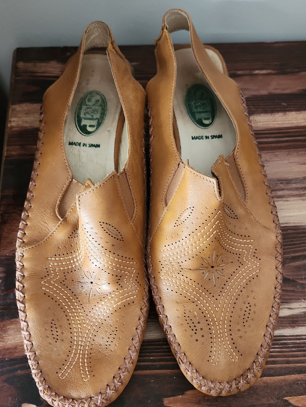 Women's Handmade Slingback Loafers